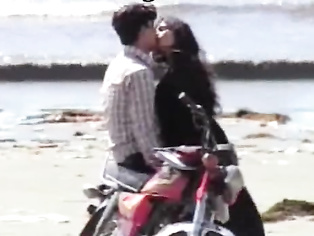 Karachi Couple At Beach - Movies.