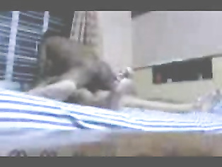 changing her dress in bedroom btu she forgot to close to webcam