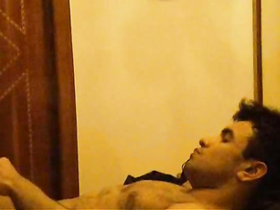 Indian wife lying naked in bed showing sexy ass cheeks