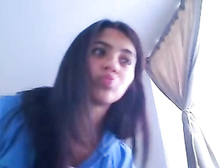 Hot delicious big boobs indian babe on live sex chat with her boyfriend leaked mms.