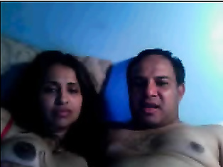 Indian couple on live sex cam show fucking hard to show off to public how active they are in bedroom!.