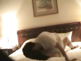 Hot Saudi couple enjoying sex on their honeymoon night.