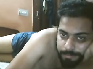 Wife covering her horny looking face naked spreading her legs wide to allow her man to fuck while other watching.