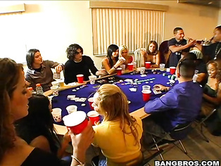 Donﾒt you wish every night could be poker night, especially when your poker night is infiltrated by the Bangbros crew.