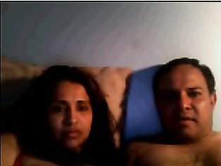 Indian Couple On Webcam Show.
