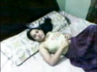 Indian Newly Married Couple Honeymoon.