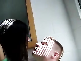 Tamil Woman kissing her white boyfriend Indian NRI
