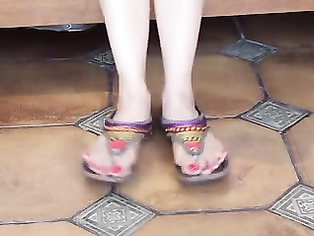 Cute tamil feet..