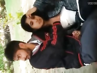 Desi couple at Park