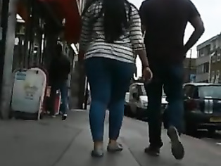 Candid Desi Tamil Girl - FAT Huge Round Butt