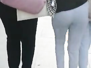 Sexy Hijabi Paki Young Butt Jiggling Candid