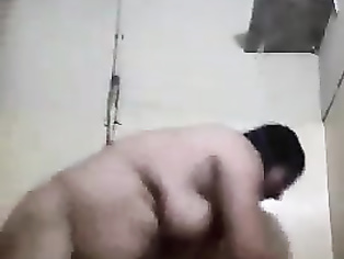Sexy wife Ramya having a shower