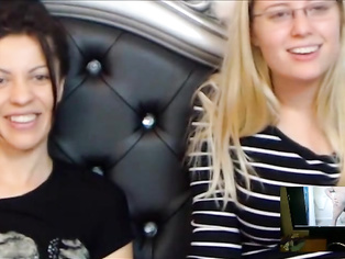 Humiliated by blonde and brunette