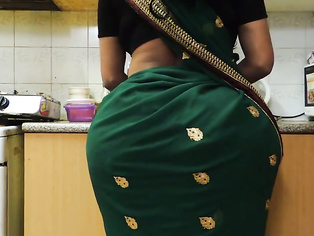 Desi Bhabhi's BIG butt