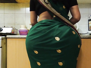 Desi Bhabhi's BIG butt