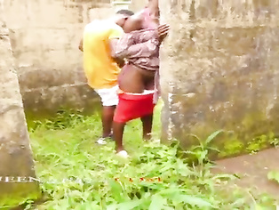 Real Mad Boy Fucking A Slay Queen In An Uncompleted Building Roughly And She Got Angry Ran To The House But Still Continue It On The Chair