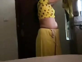 Aunty Front Of Nephew