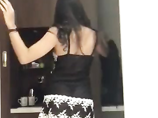 Tamil Milf Getting naked and showing her Huge Butt and Tits-hotfuxx