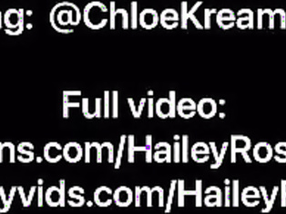 I let my husband fuck Chloe Kreams on the balcony IG: @Haileyrose.baby