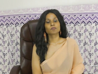 Dominating Desi beautiful boss fucking employee pov roleplay in Hindi + Eng