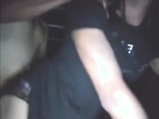 Shemale from India getting gangbanged on a train