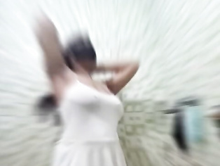 Tamil Girl Is Dancing In The Shower And Showing Her Huge Boobs In The Bathroom.