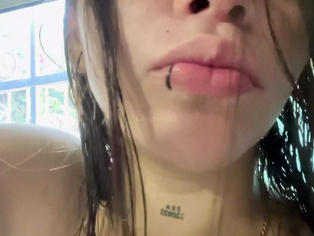 Joi looking out the window masturbating