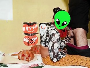 Fuck stepsister making mare on Halloween bengali Porn
