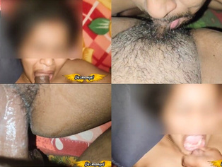 Tamil girl injoying Hir vagina licking, Indian Gf Chudai & oral cum in mouth, Desi amateur Hard sex & deepthroat