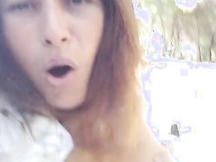 Stranger Filmed and Fucked Naked ExpressiaGirl on the Beach while She was Talking with her Boyfriend on the Phone