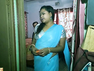 Indian sexy bhabhi having sex secretly with house owner’s son!! Hindi webseries sex
