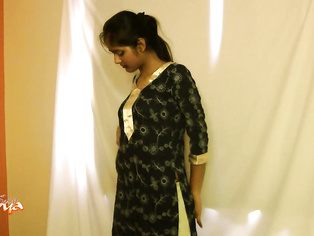 Divya grabs the camera to give you a personal look at her big juicy tits and pans all the way down to her sexy feet.
