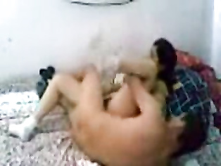 Hot college student enjoying 16 minit sex in their bedroo.