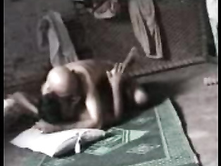 Old mature men fucking his wife on floor later joined by wifes sister for anal sex.